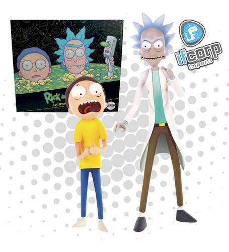 Figura Rick & Morty Exclusive Deluxe Set Mondo (Usado)
