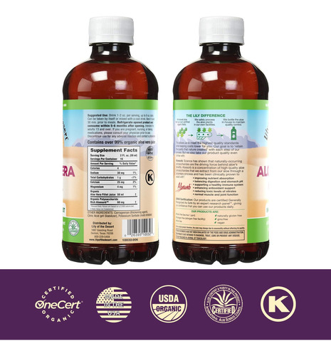 Pack Of 2 X Lily Of The Desert Aloe Vera Gel Inner Fillet -