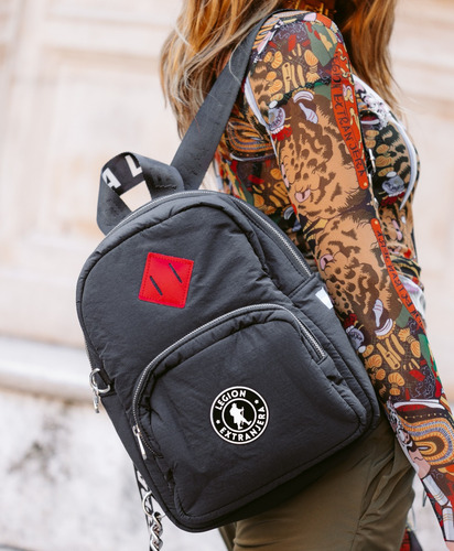 Mochila Alison Cadenas Negro