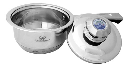 Batería De Cocina Acero Inoxidable Quirúrgico 18/10 9 Capas Color Acero Rs1900
