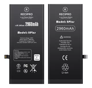 Bateria P/ iPhone 8 Plus Recipro Original A1864 A1897 A1898