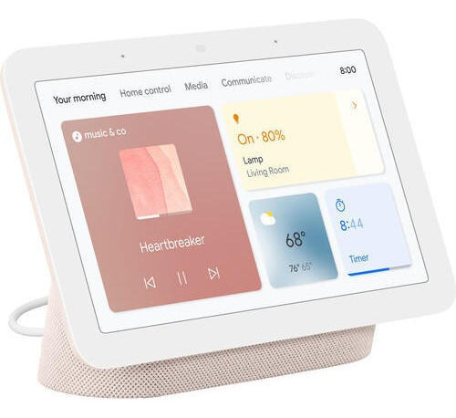 Google Home Hub Con Asistente Virtual Google Assistant Sand
