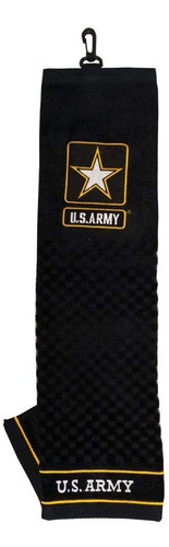 Team Golf Military Embroidered Golf Towel, Checkered Scrubbe