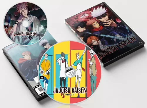 Dvd Mushoku Tensei + Invincible + Jujutsu Kaisen Dublado