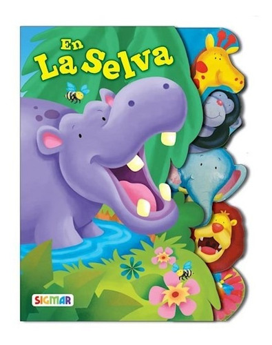 Libro En La Selva De Siluetas