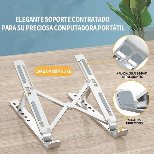 I Soporte Portátil De Aluminio Soportes Escritorio Cama