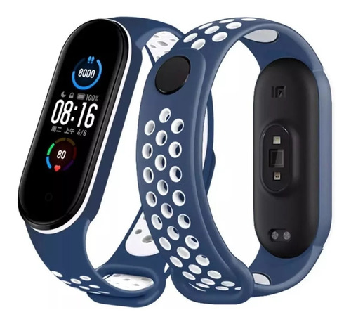 Pulsera Correa Deportiva Silicona Para Xiaomi Mi Band 5 6 7