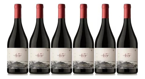 Vino 45° Rugientes Pinot Noir Caja X6u Otronia Patagonia