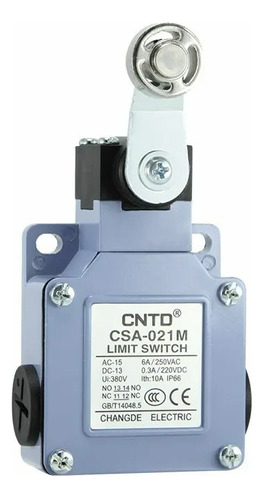 Csa-021m Interruptor Limite 1nc+1no Palanca Giratoria Cntd