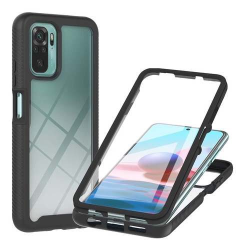 Funda Protectora 360° Para Redmi Note 10 Pro S877