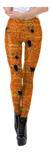 Pantalones De Halloween Para Mujer Con Estampado 3d Spider N