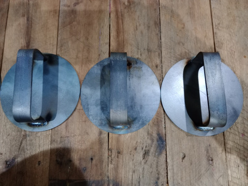 Imagen 3 de 6 de Smasher Para Hamburguesas De 14cm X3,2mm Excelente Calidad.