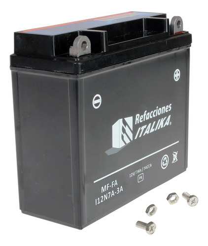 Bateria Italika Mf-fa I12n7a-3a Dm200 Ft250ts F06010050