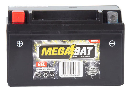 Batería Moto Megabat Mtx7a Gel Kymco Agility 125