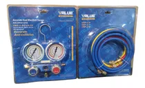 Comprar Manifold Value Vmg-2-r410\u002Fr407c\u002Fr134a\u002Fr22-03 Con Mangueras 
