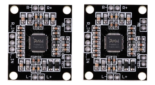 Modulo Amplificador Estereo Pam8610 Xh-m181 2x15w (2 Piezas)