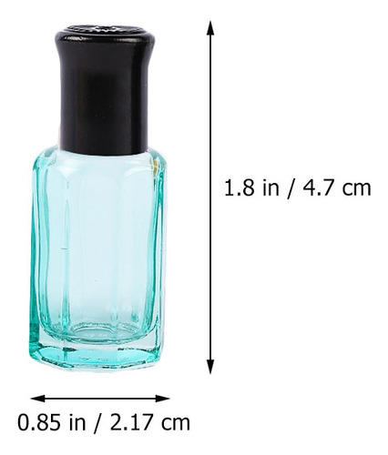 Botella Enrollable De Vidrio De 6 Ml, 6 Unidades, Aceite Ese