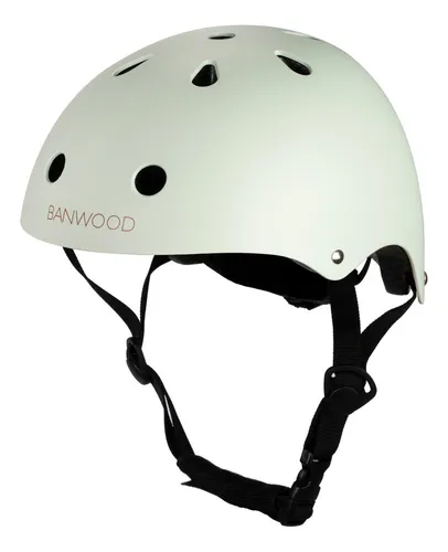 Casco Infantil Para Deportes - Marca Banwood Color Verde Claro Talle Xs