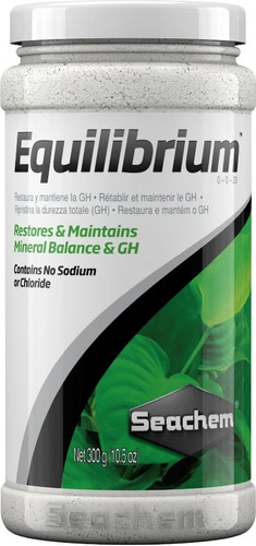 Seachem Equilibrium 300g Equilibra Mineral Sube Gh Plantados