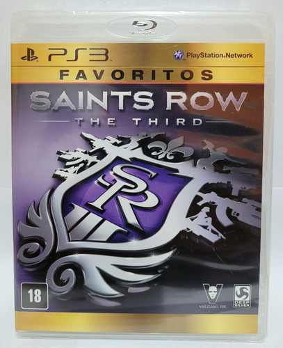 Saint Row The Third, Jogo Original Para Ps3, Novo Lacrado