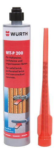 Anclaje Químico Wurth  Wit-p200 330ml G P