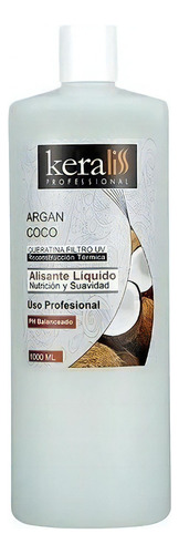 Alisante Liquido Queratina Filtro Uv- Keraliss 1000ml