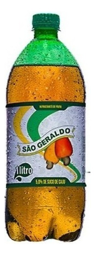 Refrigerante Cajuína Melhor Nordeste São Geraldo Caju 1l
