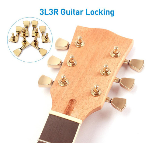 Pegs De Afinação Afinadores De Guitarra Elétrica Peças-