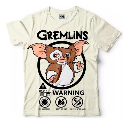 Remera Gizmo Gremlins Algodon Premium