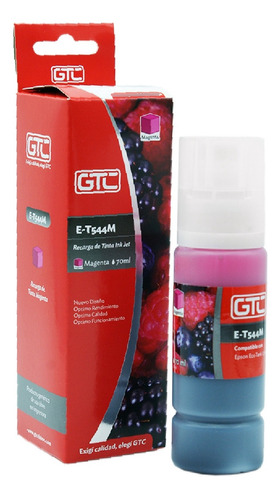 Tinta Alternativa T544 Gtc Para Epson 70ml L3110 L3150 L5190