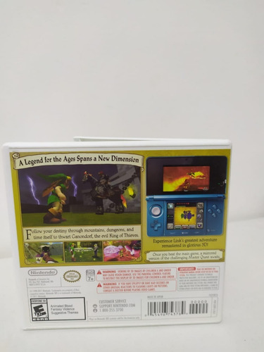 The Legend Of Zelda: Ocarina Of Time 3d Original 3ds 0027