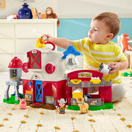 Juguete Fisher-price Little People Granja Cuidado Animales