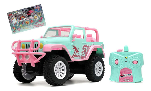 Girlmazing 1:16 Jeep Wrangler Rc Radio Control Car, Jug...