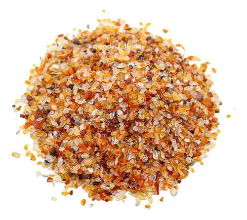 Kit De Cascalho Cornalina Natural Miúdo Pedra Cristal 500g