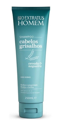 Shampoo Homem Cabelos Grisalhos Bio Extratus