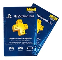 Comprar Psn Plus 1 Año 12 Meses Ps4 Codigo + Regalo Juegos Ps4 