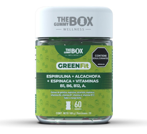 The Gummy Box - Green Fit 180gr - Unidad a $99000