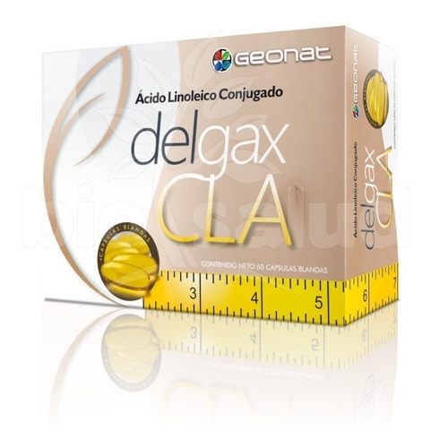 Adelgazar Quemar Grasa Corporal Capsulas Blandas Delgax Cla