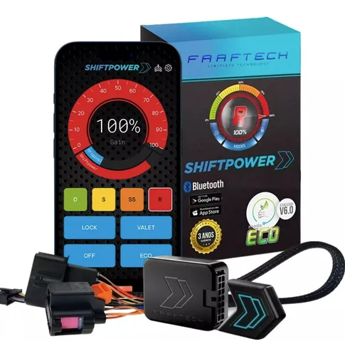 Pedal Shiftpower Chip Acelerador App Todos 5.0+ Com Modo Eco Menor preço em Pedal Shiftpower Chip Acelerador App Todos 5.0+ Com Modo Eco