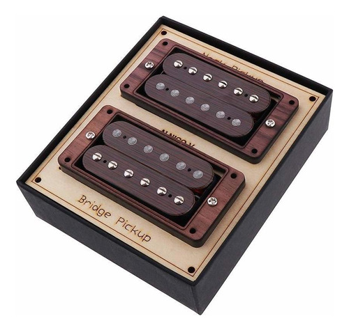 Alnicov Humbucker Double Coil Pickups Neck And Bridge Set