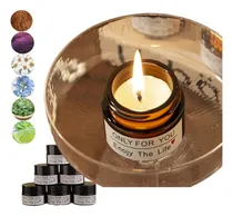 Comprar 6pzs Velas Aromaticas Decorativas Cera De Soja Petal Regalo