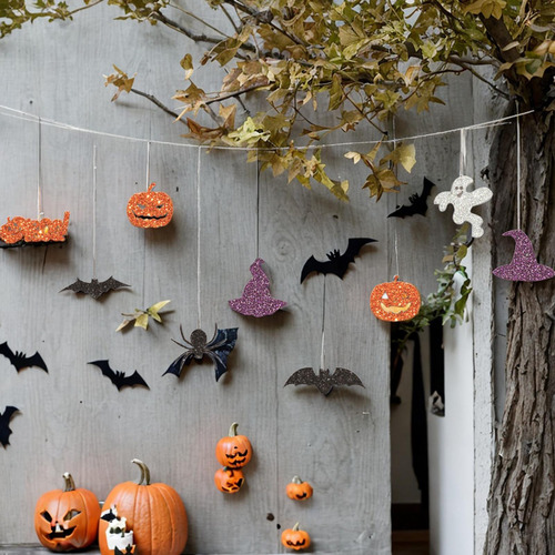 Decoraciones De Halloween Pancarta Colgando Pancarta