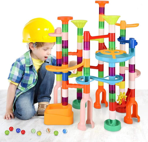 Marble Run, 135 Pcs Juego De Laberinto De Canicas Para