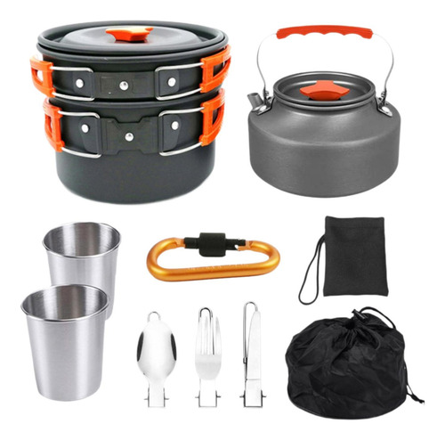 Kit De Cocina Portátil Para Aventuras Al Aire Libre,