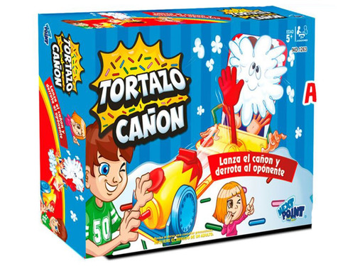 Tortazo Cañonazo Juego Pastelazo De Mesa Original Full
