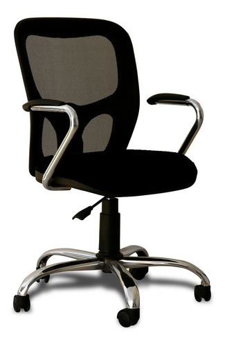 Sillón Ejecutivo Oficina Neumático Cromado India Red -cuotas