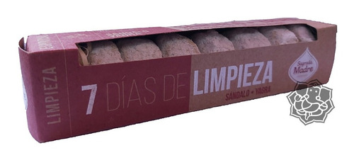 Pastillas Defumacion 7 Días De Limpieza Sagrada Madre X1u.