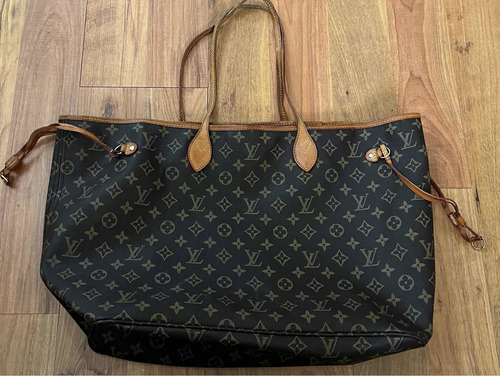 Hermosa Bolsa Louis Vuitton Neverfull Monogram Vintage!!