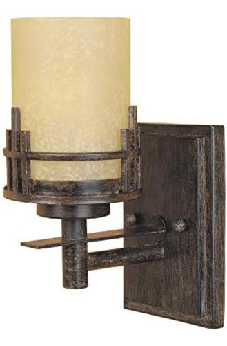 Aplique De Pared Designers Fountain Wm Mission Ridge, Caoba