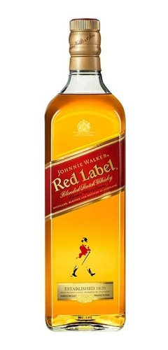Whisky Johnnie Walker Red  1000 Ml - mL a $130